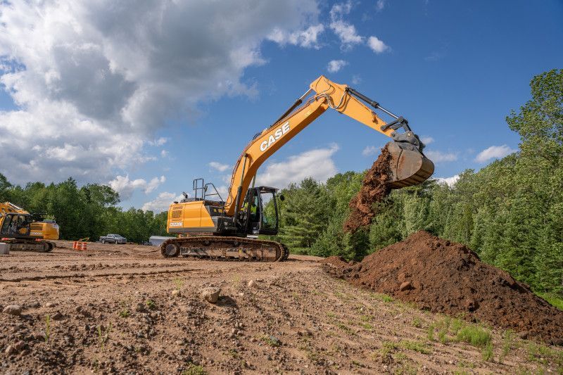 CASE excavator