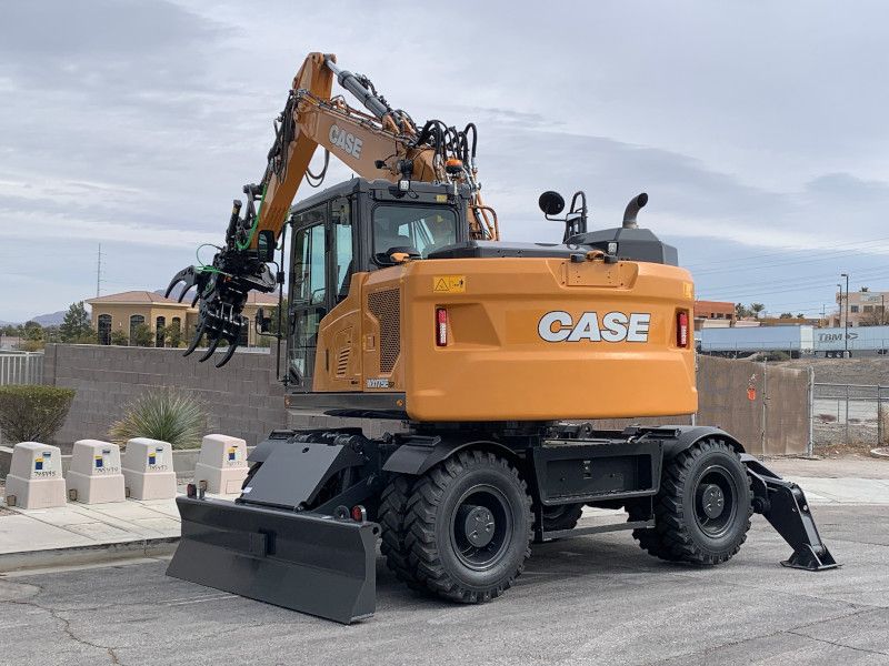 CASE wheeled excavator