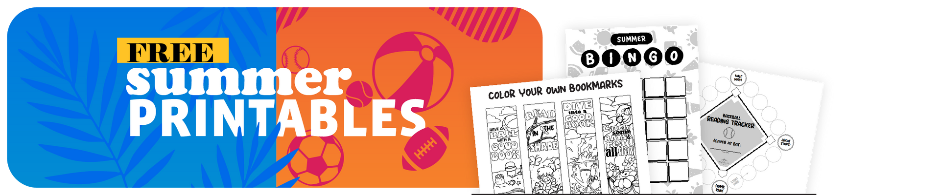 Free Summer Printables to Promote Literacy