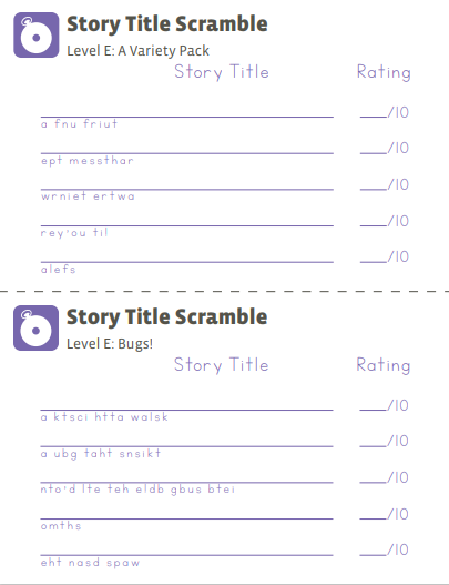 Weekly Story Tracker Weekly Story Tracker preview image