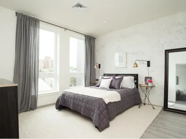 Bedroom at Trac75.