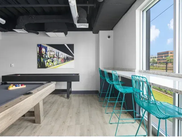 Clubroom at Trac75.
