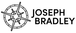Joseph Bradley logo with compass rose graphic.
