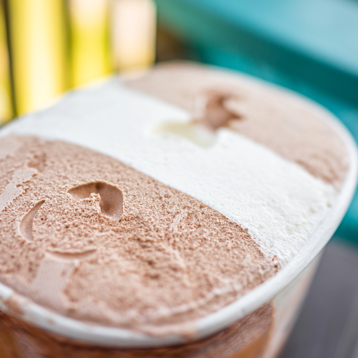 Carton of ice cream