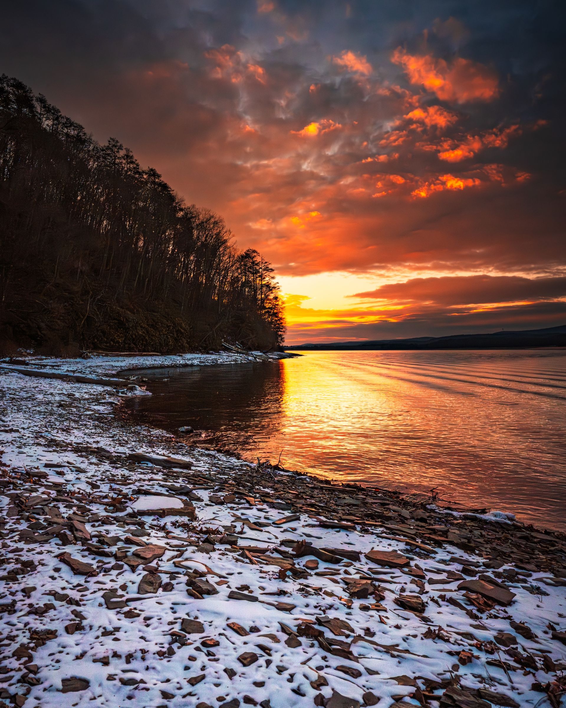 Beltzville Lake Sunset