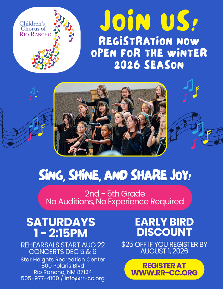 Event poster for