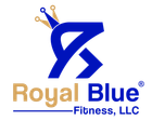 Home Royal Blue Fitness Logo