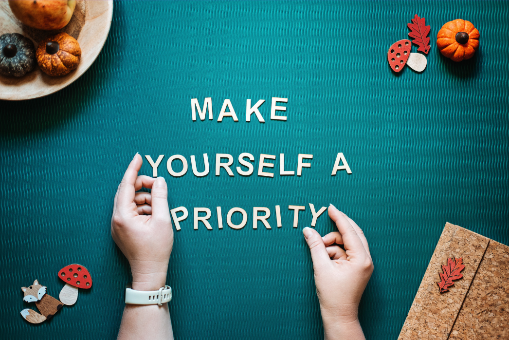 Make yourself a priority message for diabetes self-care
