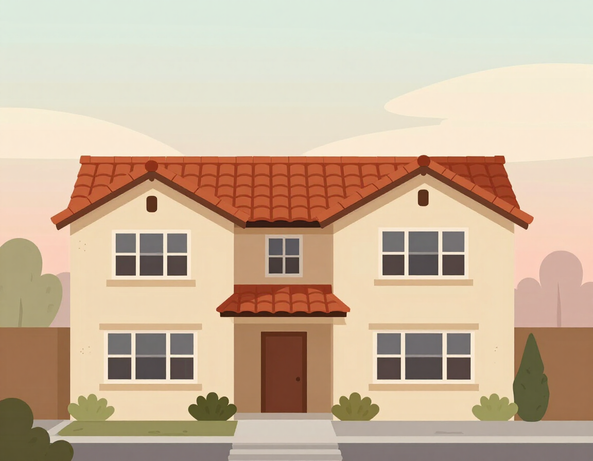 Bay Area residential property illustration