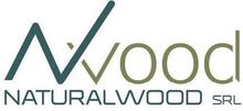 Logo di Naturalwood SRL con testo color verde acqua e verde oliva su sfondo bianco.