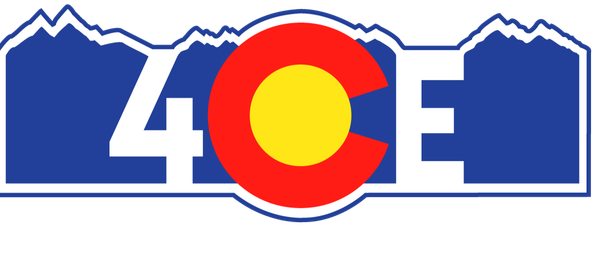 Colorado 4-H logo with white “4” and red/yellow “C” on a blue banner