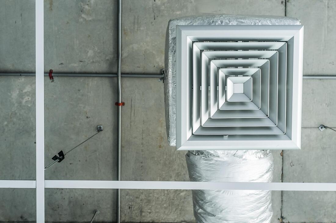 an air duct at a business in tempe arizona