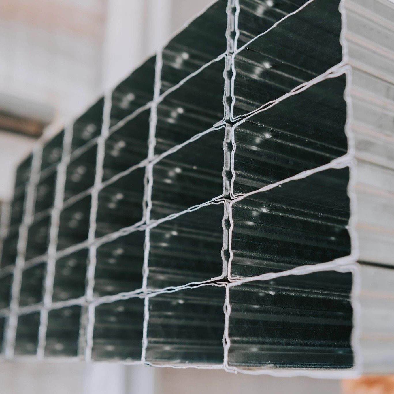 A Bunch of Metal Boxes Stacked on Top of Each Other — Steel Frame Company In Mudgee, NSW