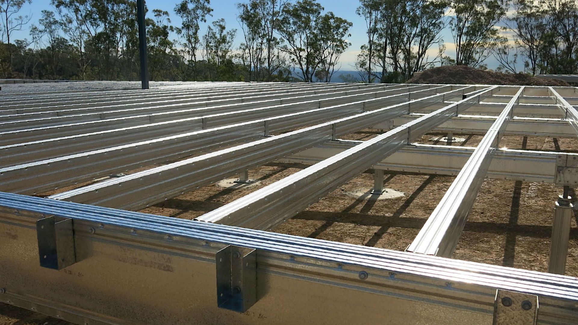 Steel Flooring system — Steel Frame Company In Mudgee, NSW