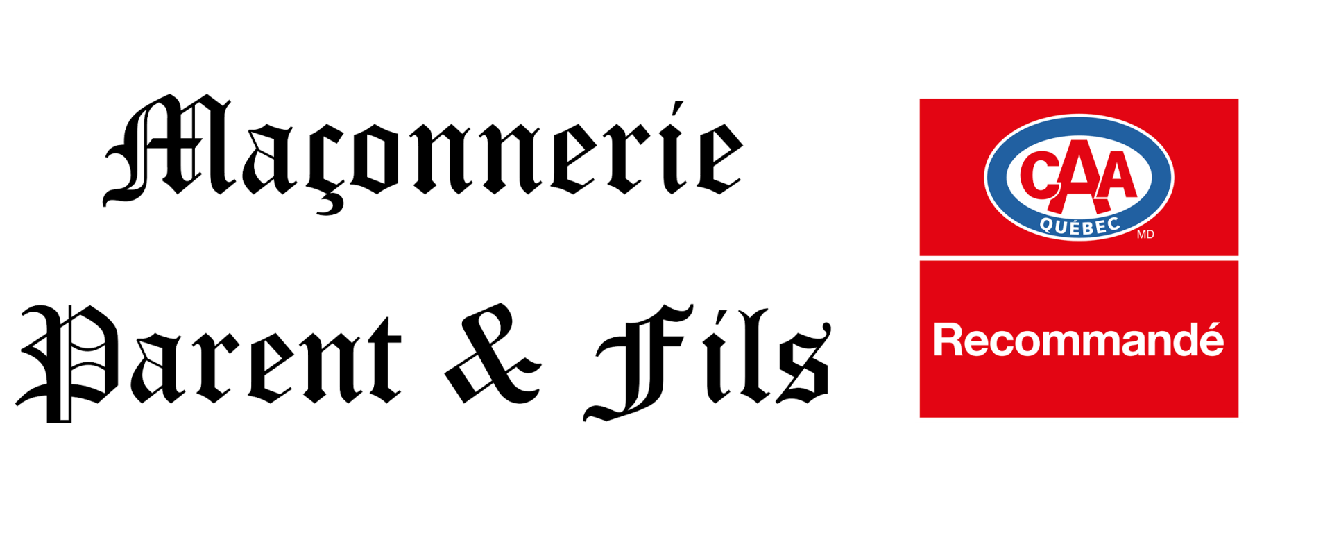 Logo Maçonnerie Parent & Fils