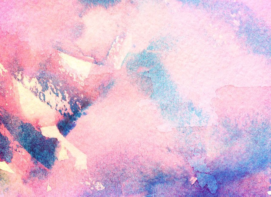 Vibrant watercolour-style tattoo with soft colour blends and expressive brushstroke effects
