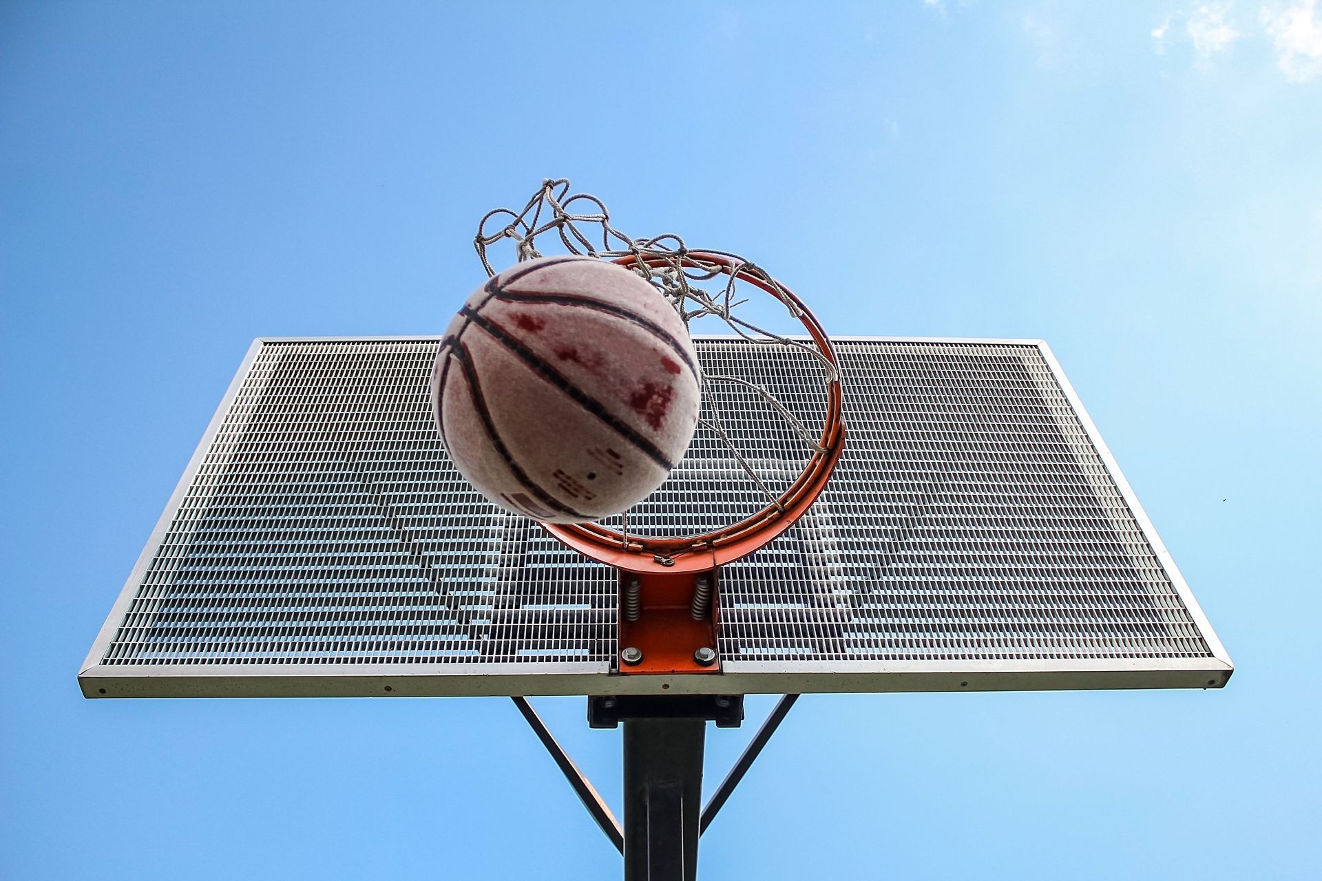 basketball and hoop