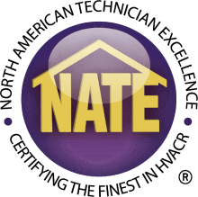 we employ NATE-Certified Technicans