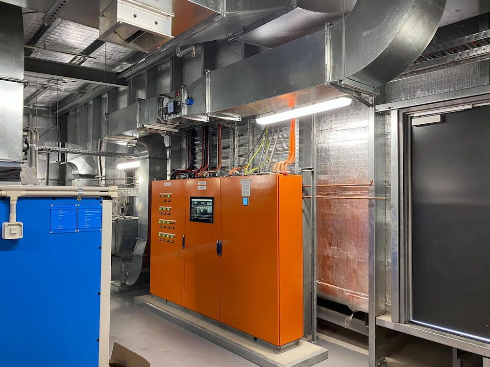 Large Orange Box in the Center — Great Northern Airconditioning & Mechanical Services in Coconut Grove, NT
