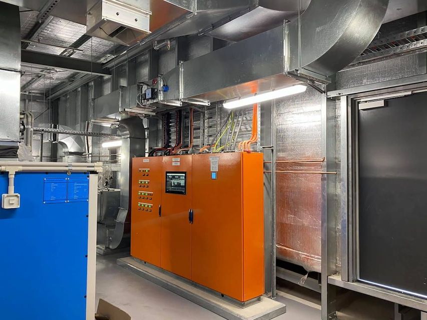 Large Orange Box in the Center — Great Northern Airconditioning & Mechanical Services in Berrimah, NT