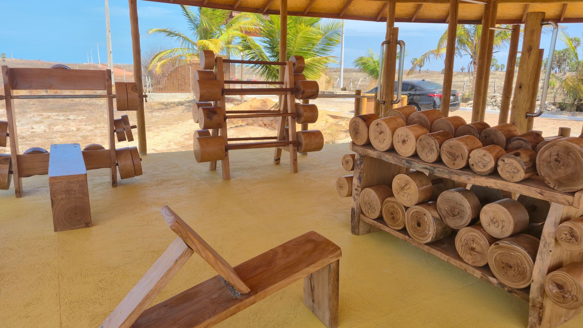 Parque aquático infantil do Carnaubinha Praia Resort em Luís Correia