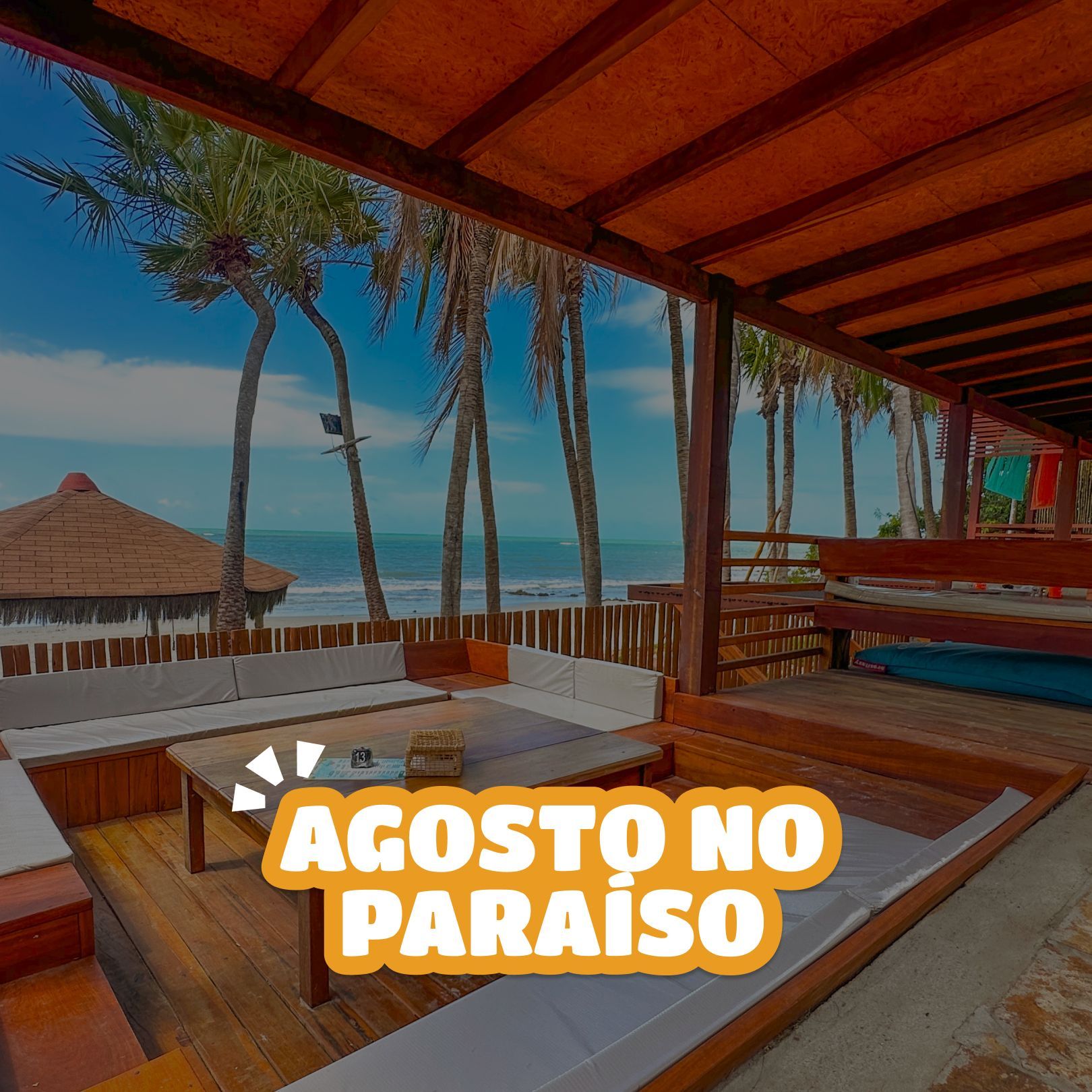 Praia em Luís Correia no Piauí