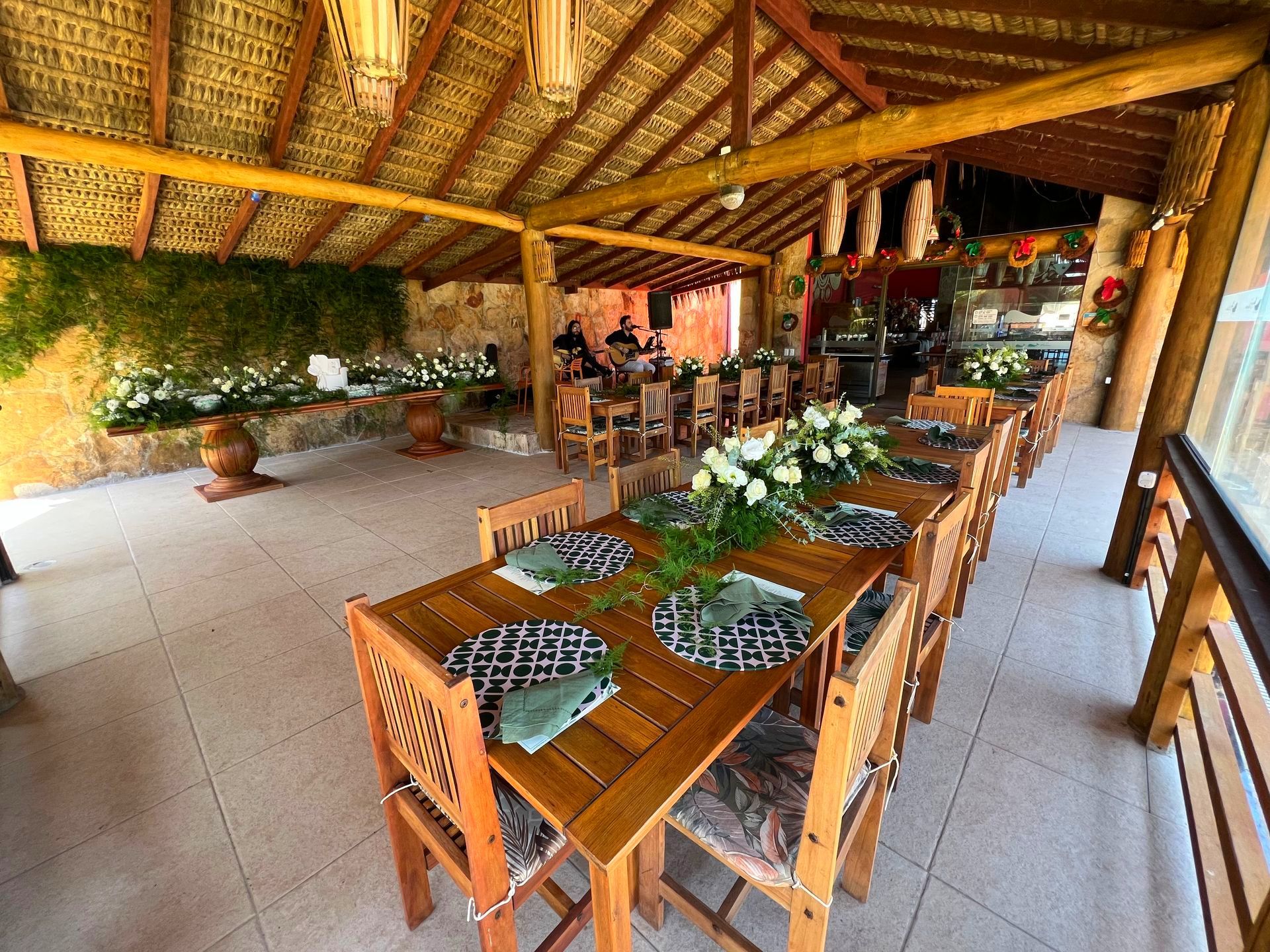 Sala de Eeventos no Carnaubinha Praia Resort em Luís Correia no Piauí