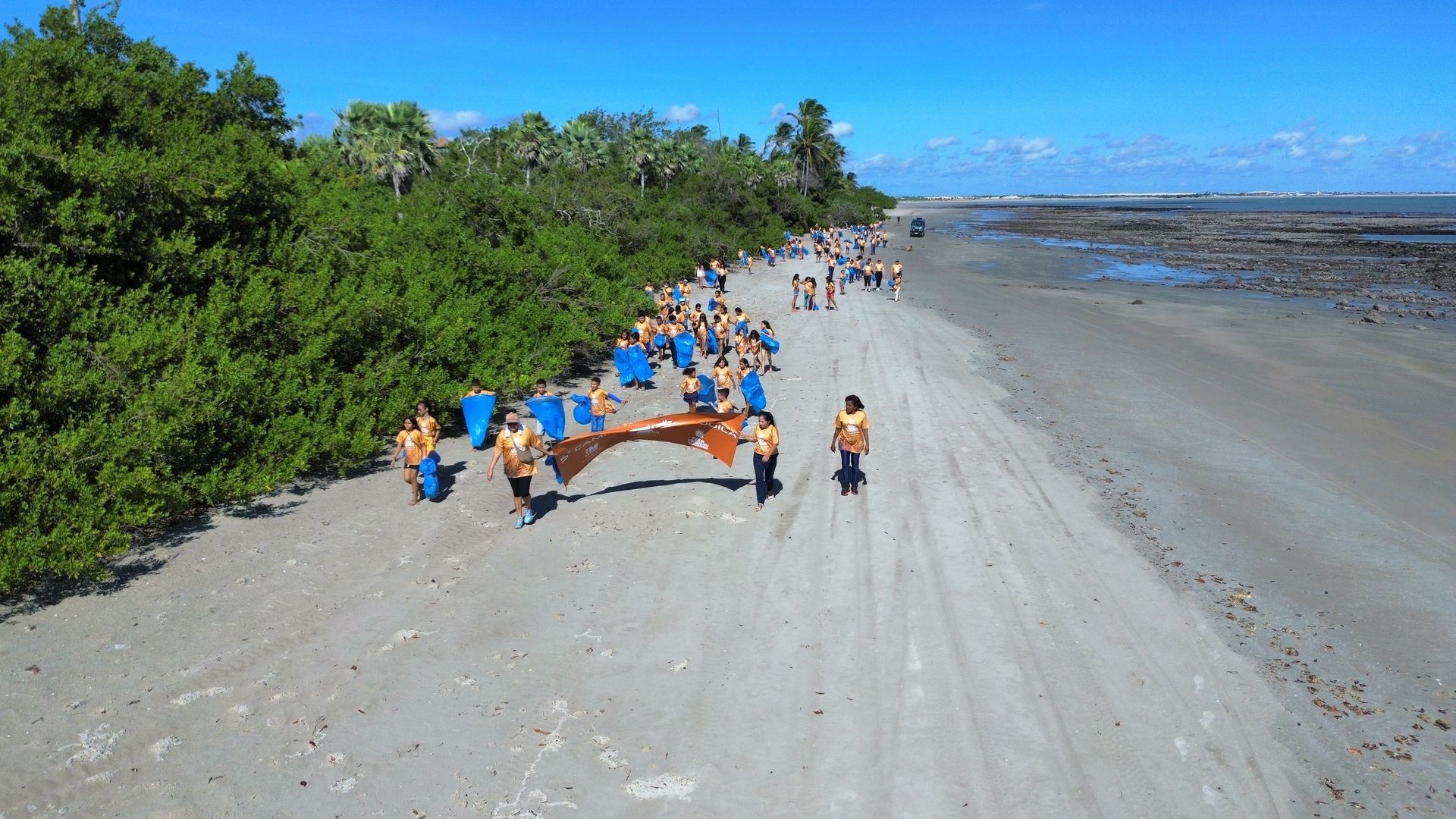 Praia em Luís Correia no Piauí