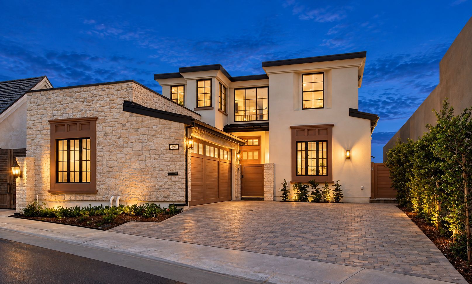 Custom home HVAC project in Southern California