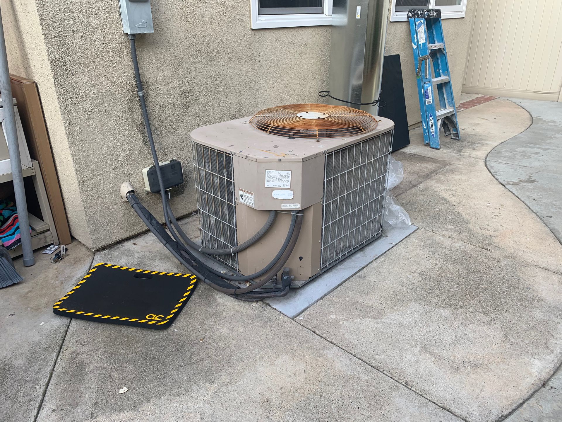 Residential air conditioning system replacement
