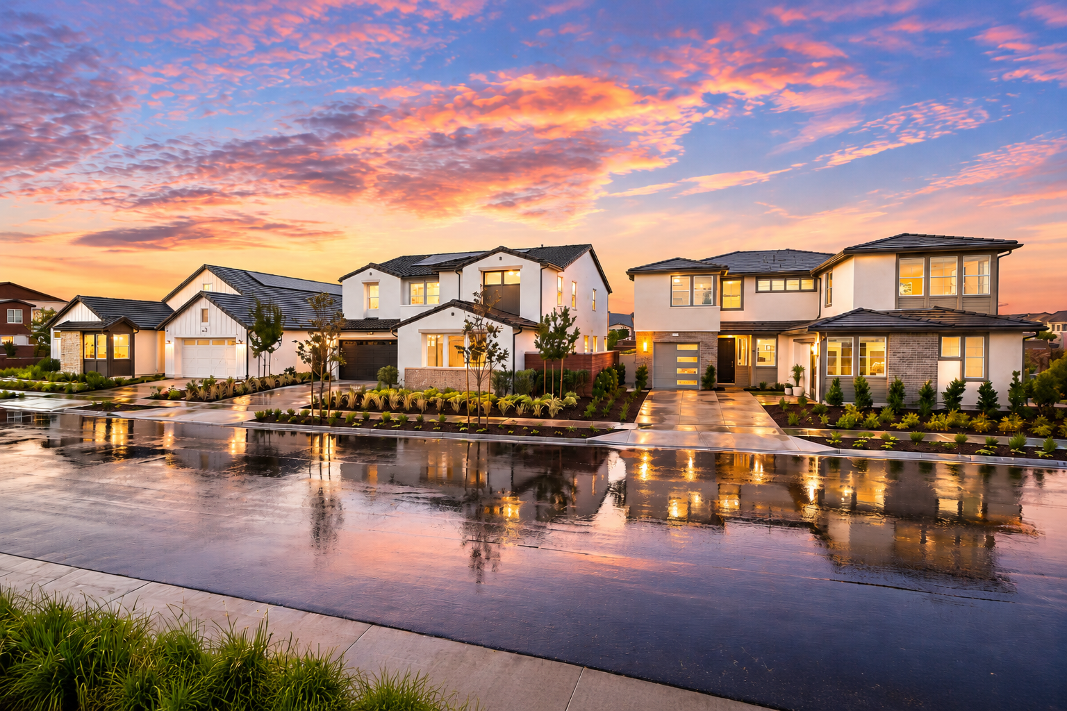 Legacy at the Preserve residential development HVAC project in Chino, California