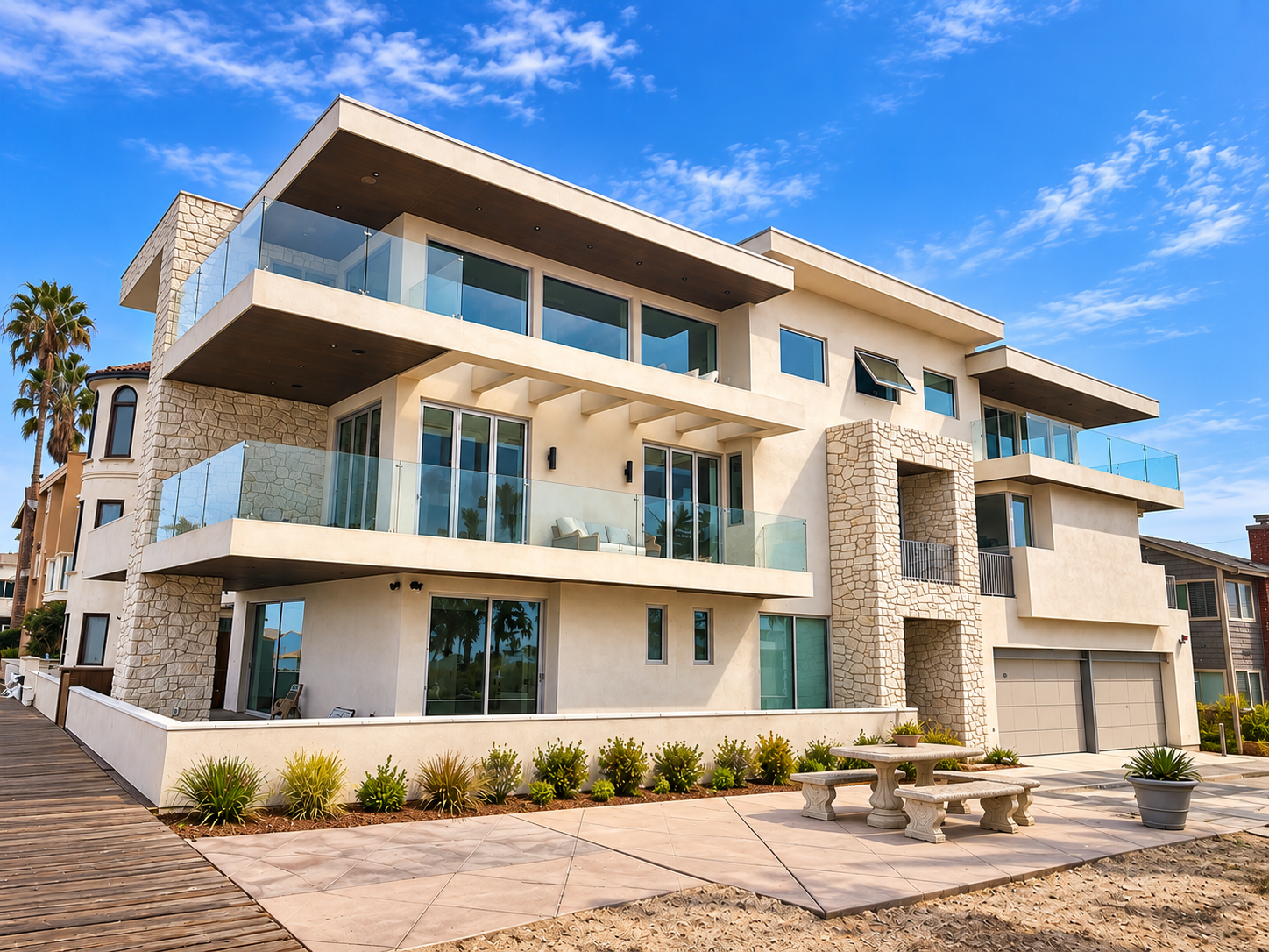 Custom home HVAC project in Southern California