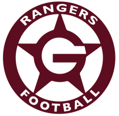 Rangers Football Club maroon-and-white circular logo with star and letter G in the center