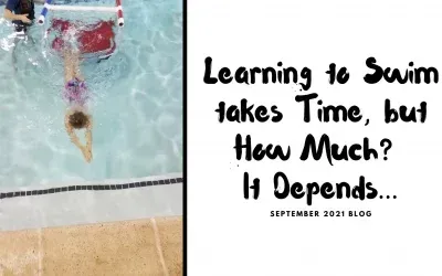 Learning to swim takes time , but how much ? it depends.
