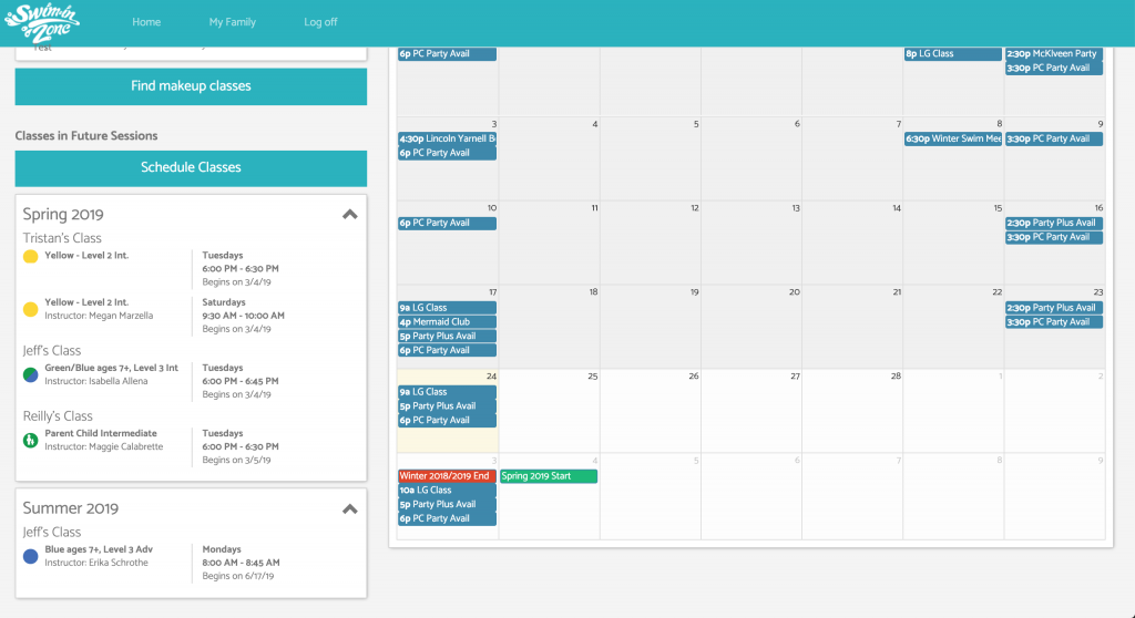 Multiple Sessions - Hompage