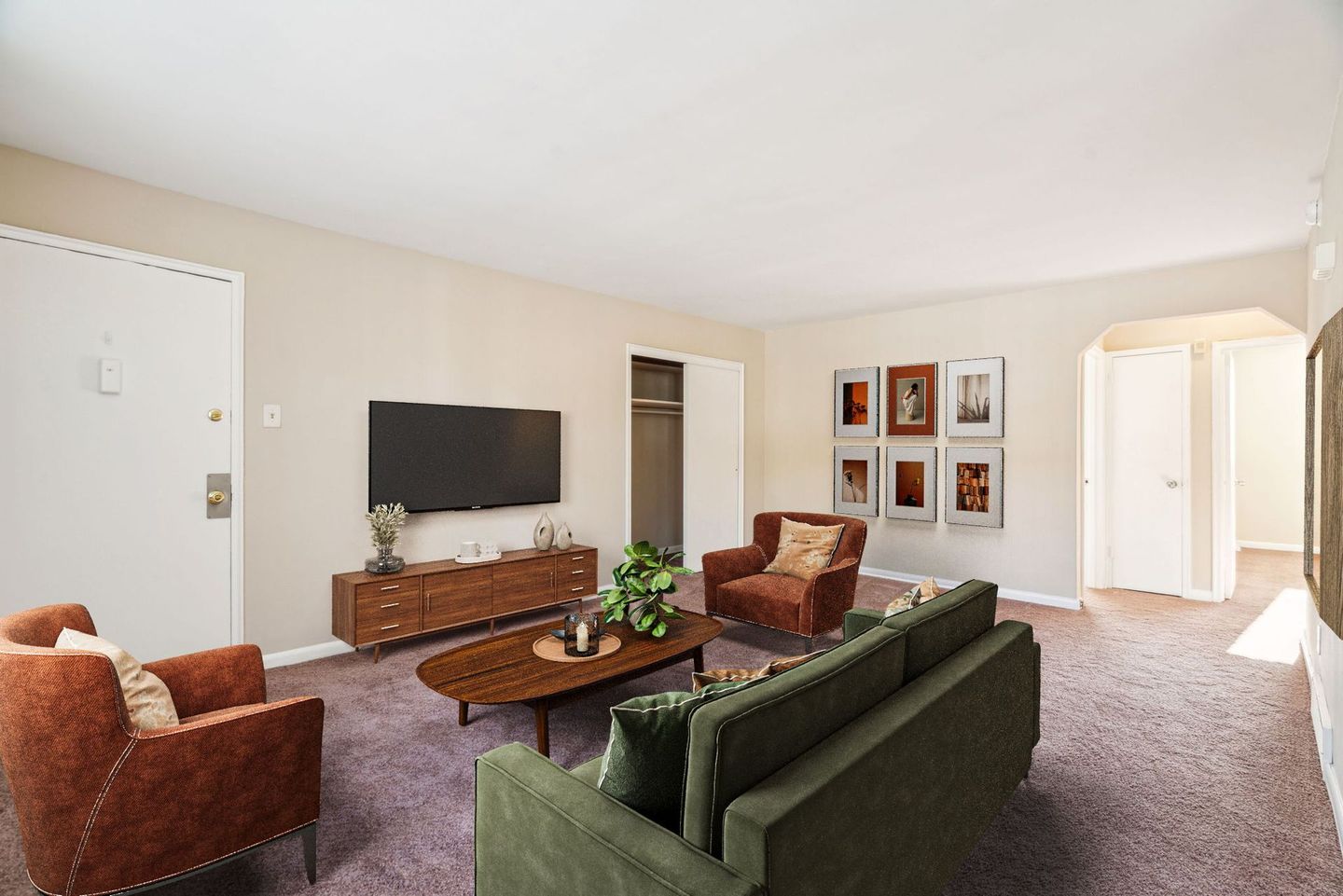 Living room at Brockton Court