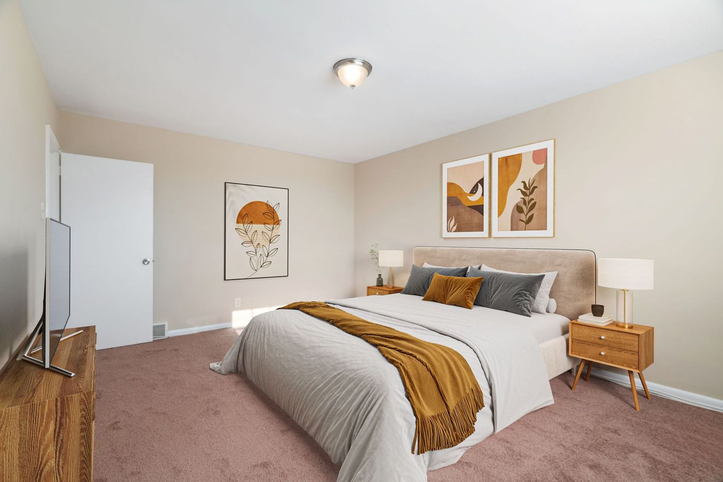 Bedroom at Brockton Court
