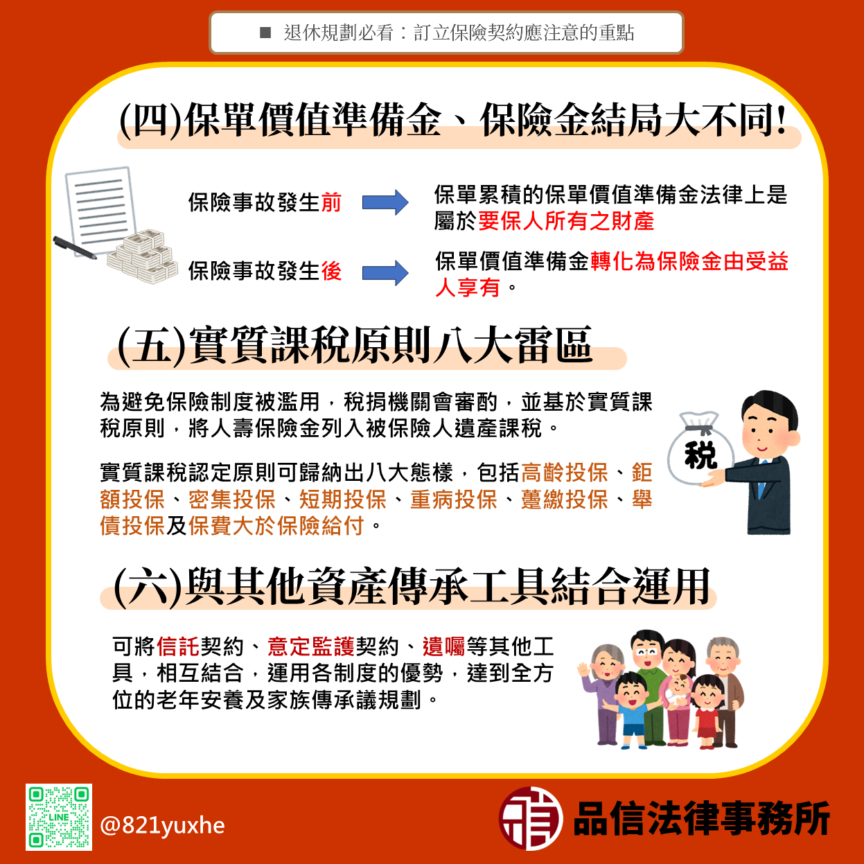 退休規劃必看:訂立保險契約應注意的重點