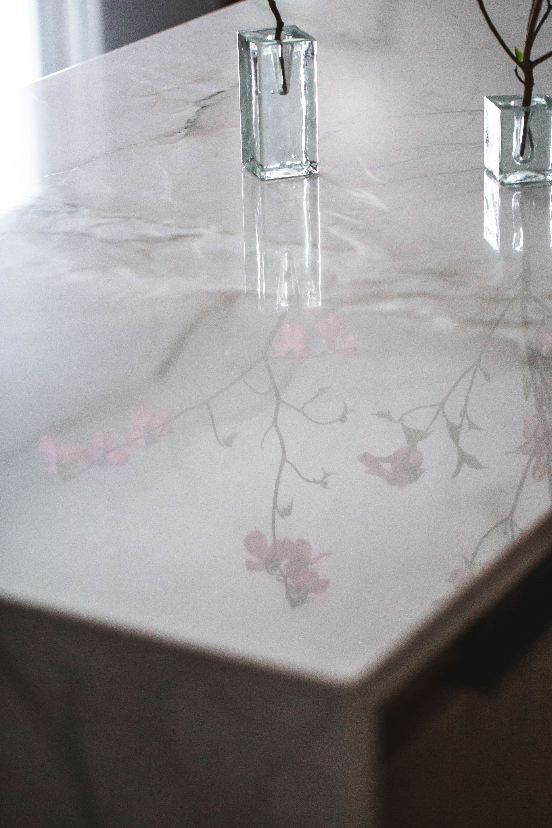 Meadowlark kitchen island marble countertop