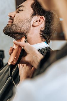 capelli biondi mossi