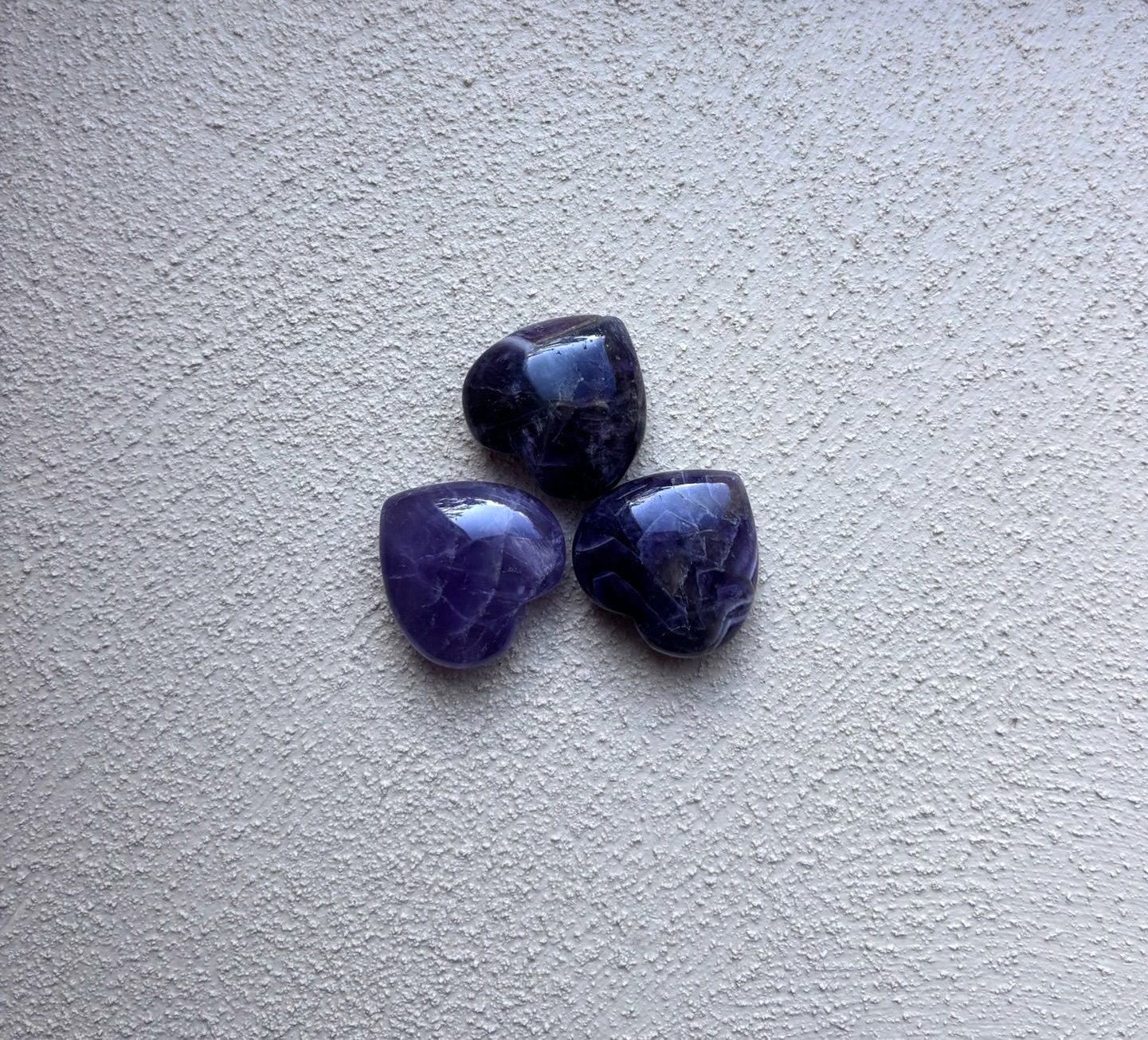 Amethist hartje 3 a 3,5 cm