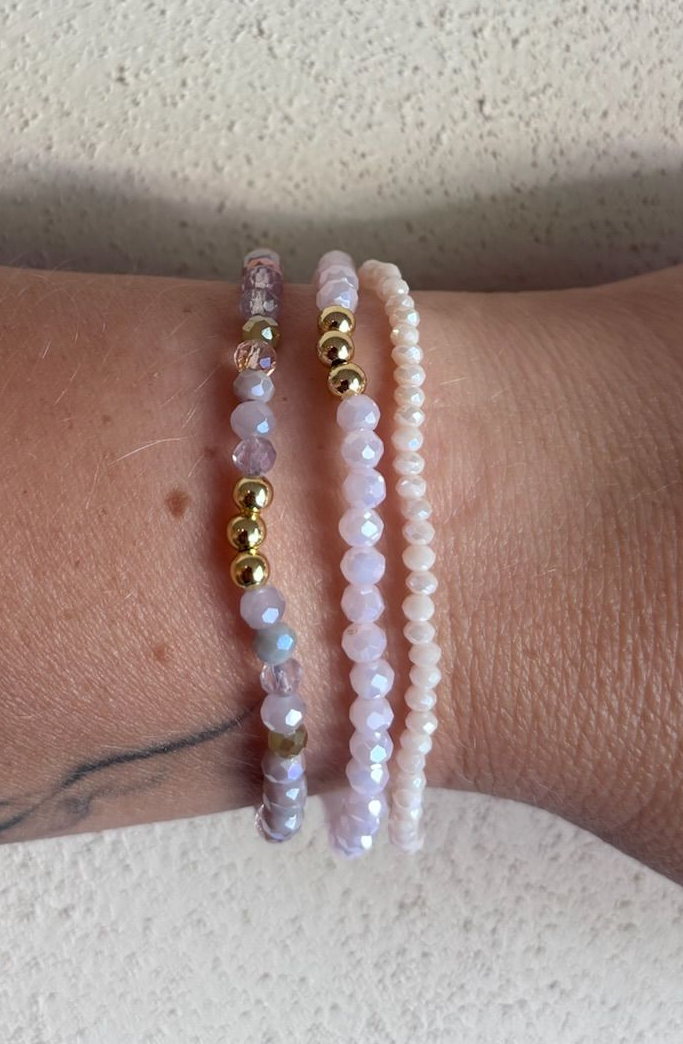 Armband halfedelsteen dyed jade
