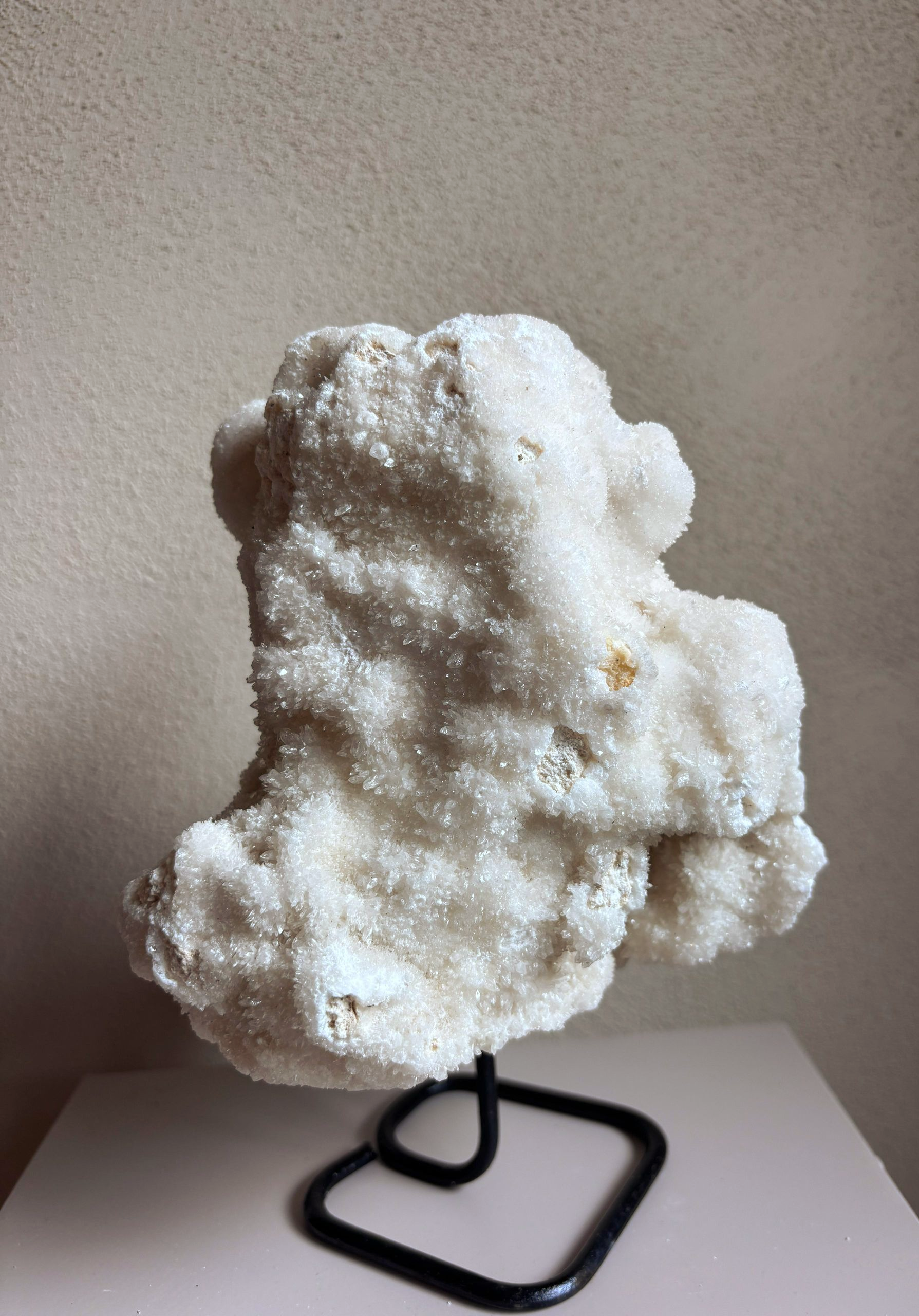 Calciet op standaard uit Indonesie