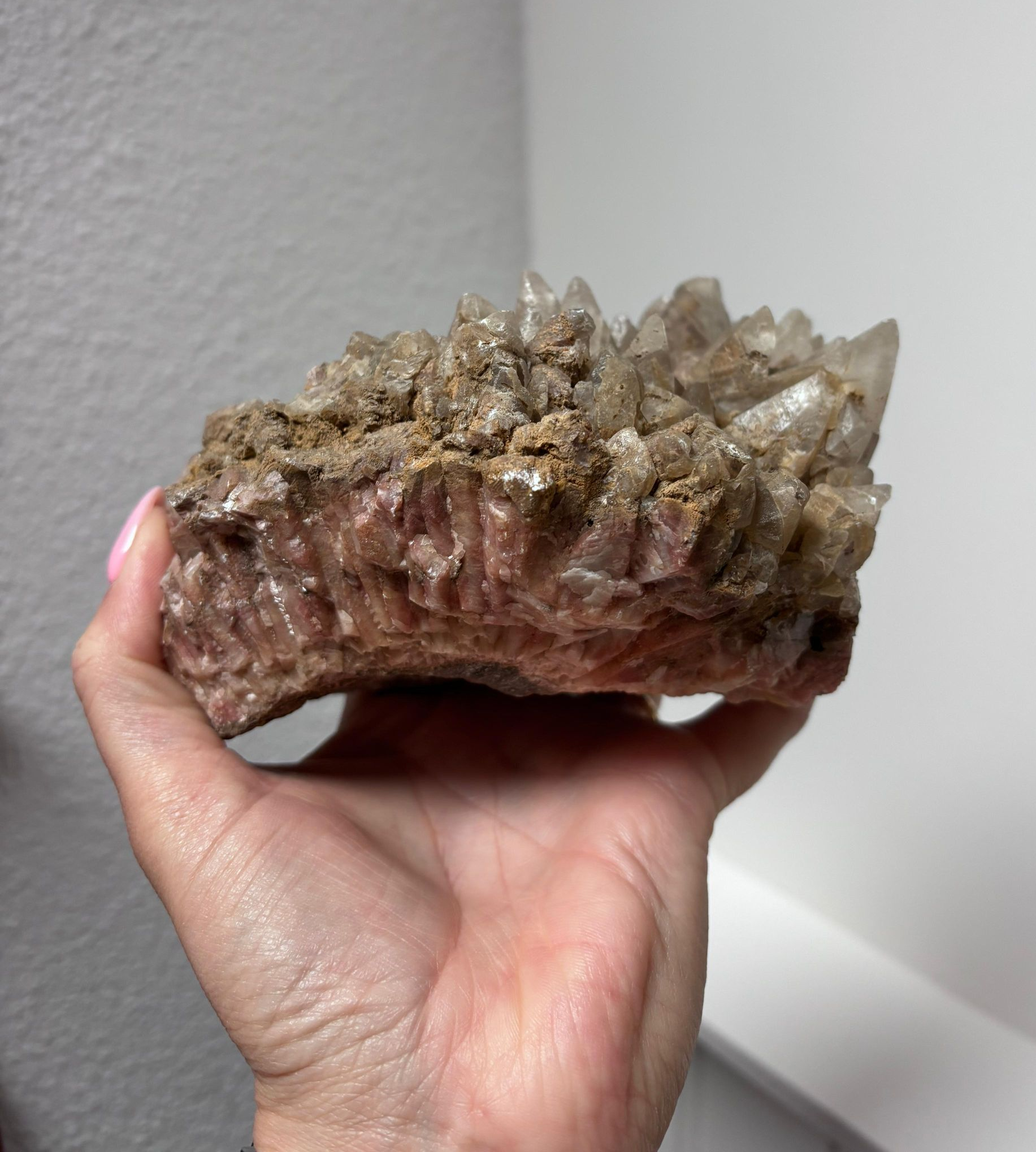 Uitverkocht - Prachtig mineraal cluster uit India - 1370 gram