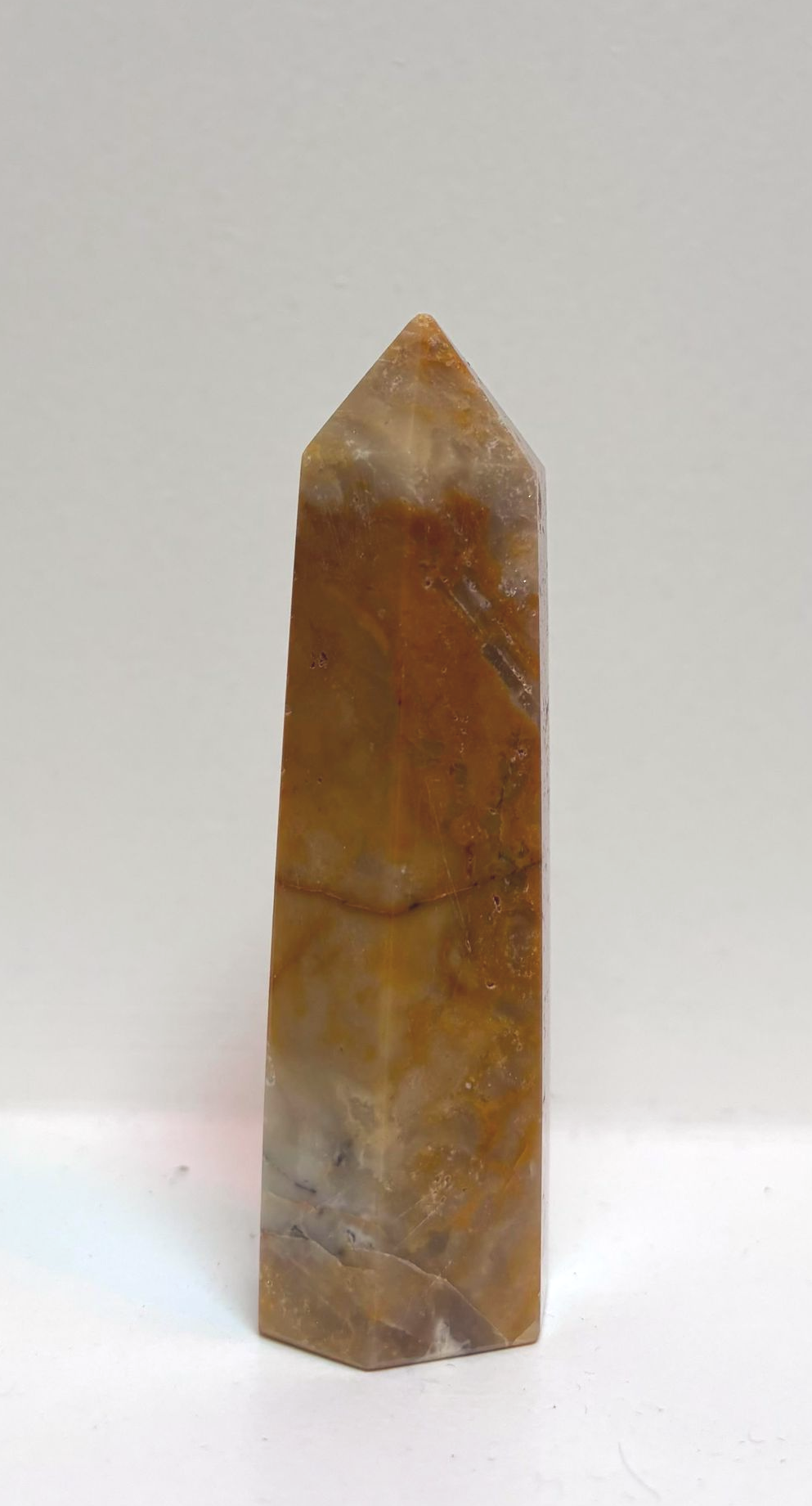 Edelsteen Punt Flower Agaat 03