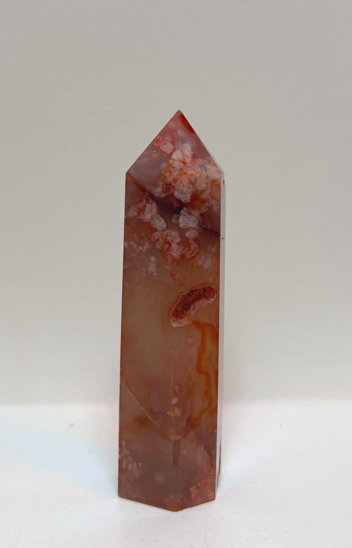 Edelsteen Punt Flower Agaat - 02