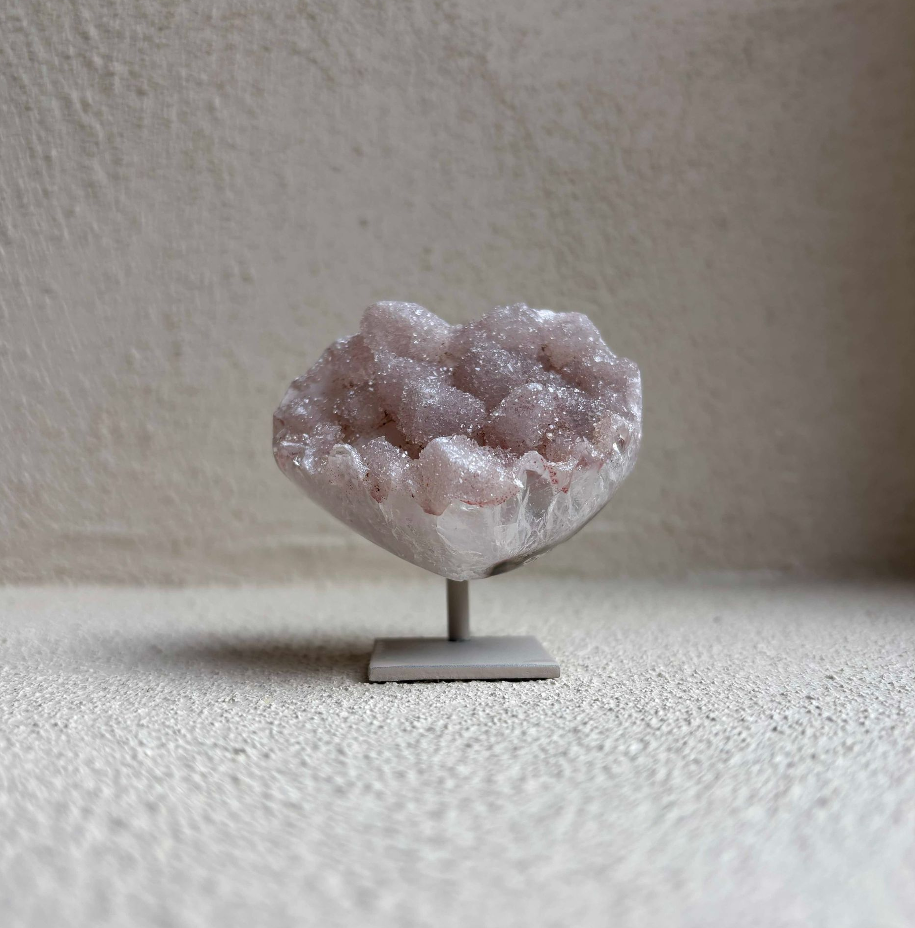 Galaxy amethist hartje - 5 cm - 05