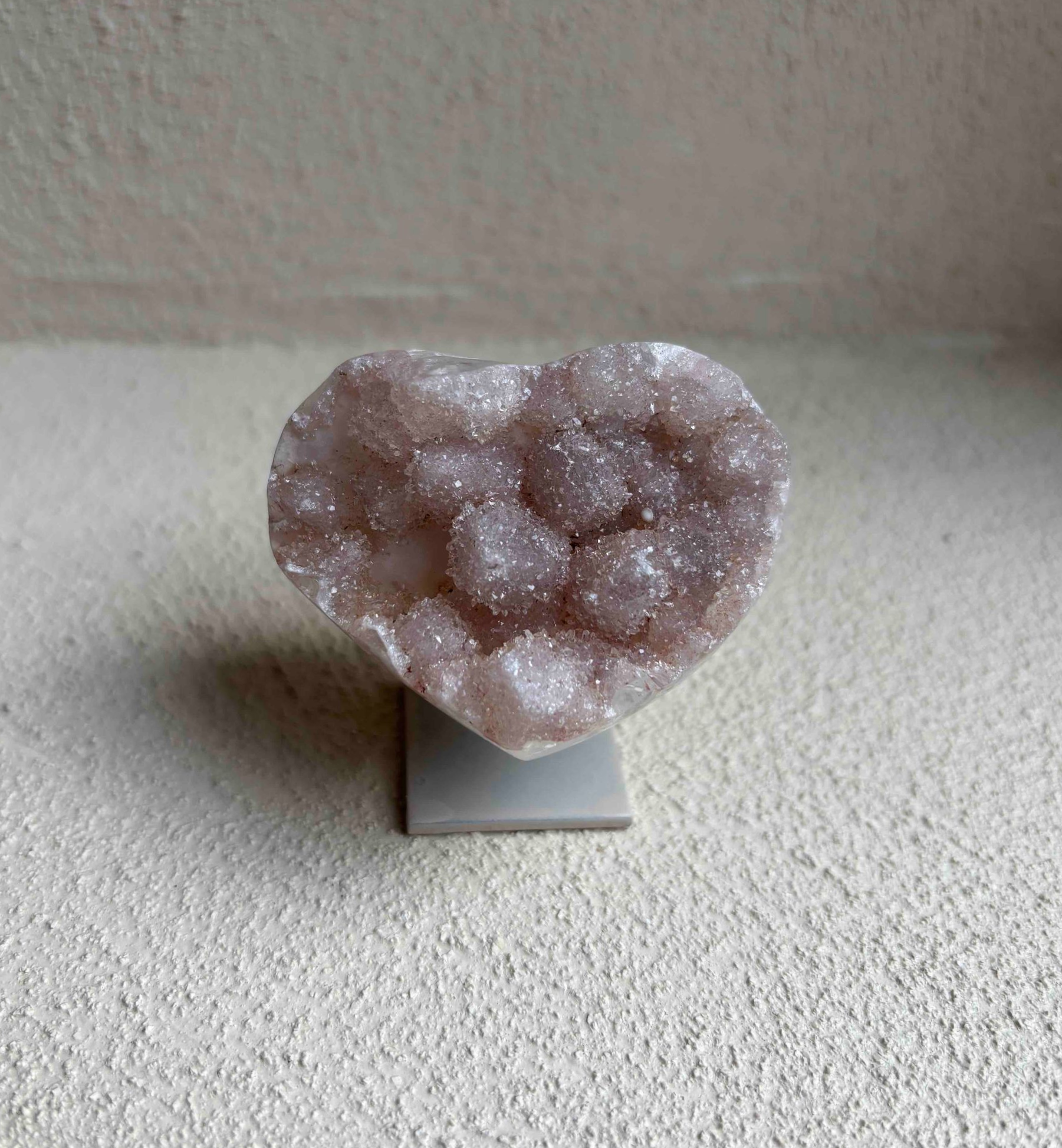 Galaxy amethist hartje - 5 cm - 05
