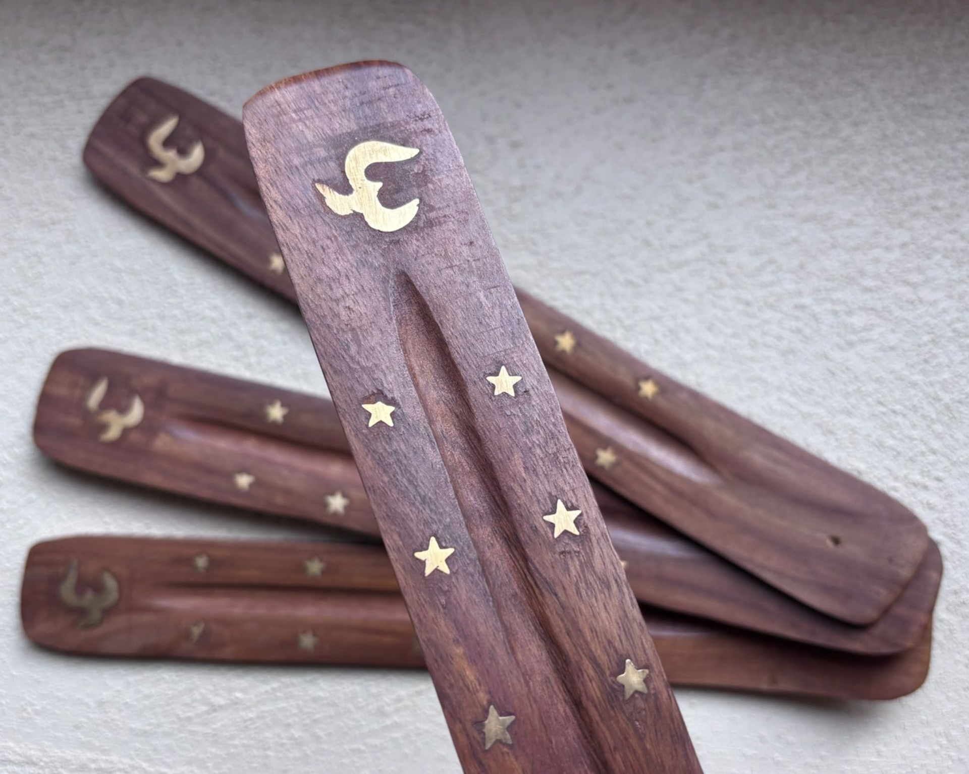 Houten Wierookhouder