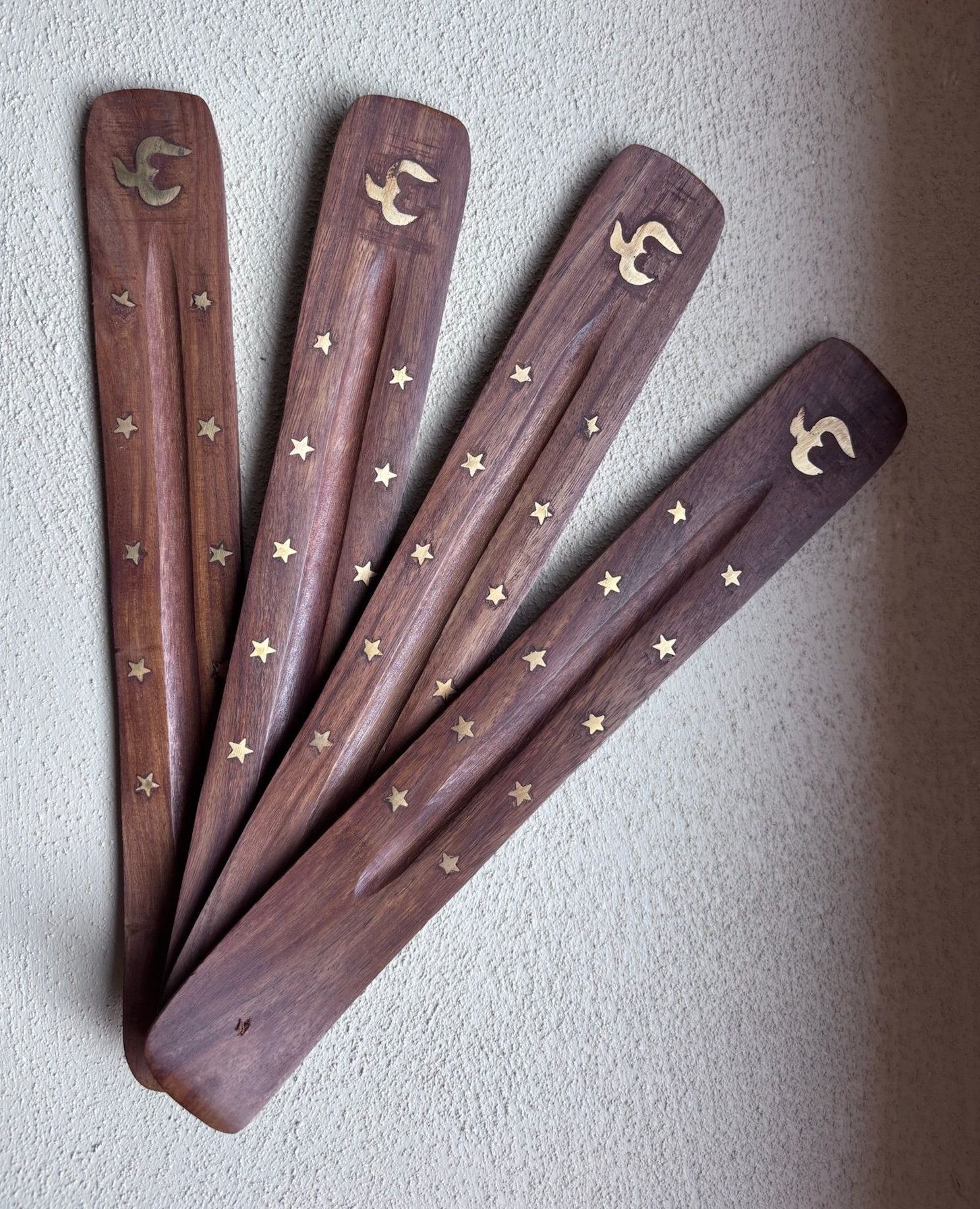 Houten Wierookhouder